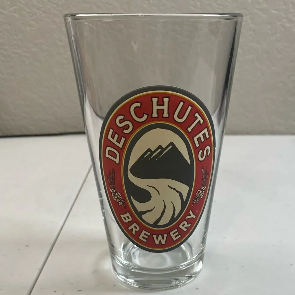 EUC Deschutes Brewery Pint Beer Ale 16 oz Glass